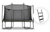 Rectangular | Black 4,6 m x 3,1 m Trampoline + Ladder Bundle